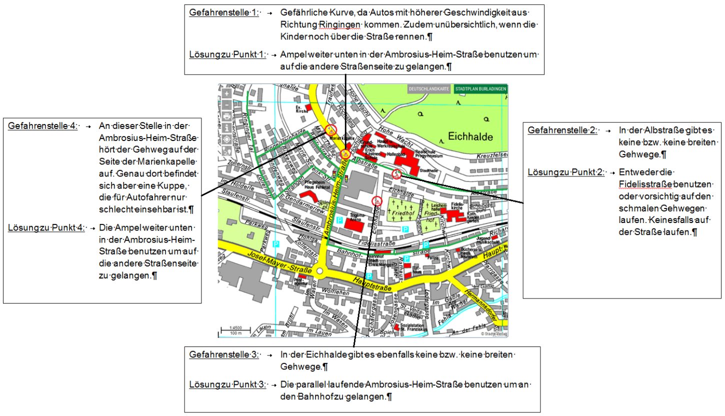 Schulwegeplan